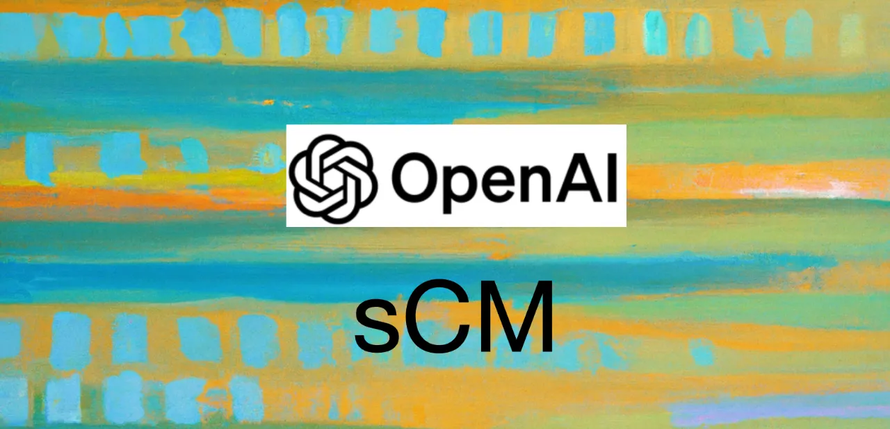 OpenAI發佈全新模型sCM：圖像生成速度提升50倍，視頻實時生成將不再是夢
