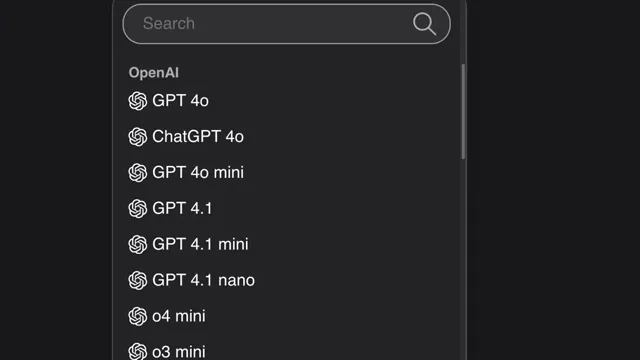 OpenAI向ChatGPT用戶開放GPT-4.1模型