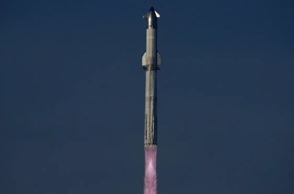SpaceX進行星艦第九次試飛，星艦點火髮射昇空