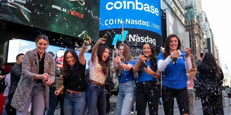 過去一個月飆漲 40%！Coinbase 股價創下歷史收盤新高