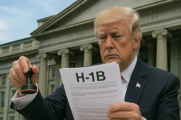 H-1B 簽證風暴！川普宣布年費 10 萬美元，亞馬遜、微軟急令員工返美