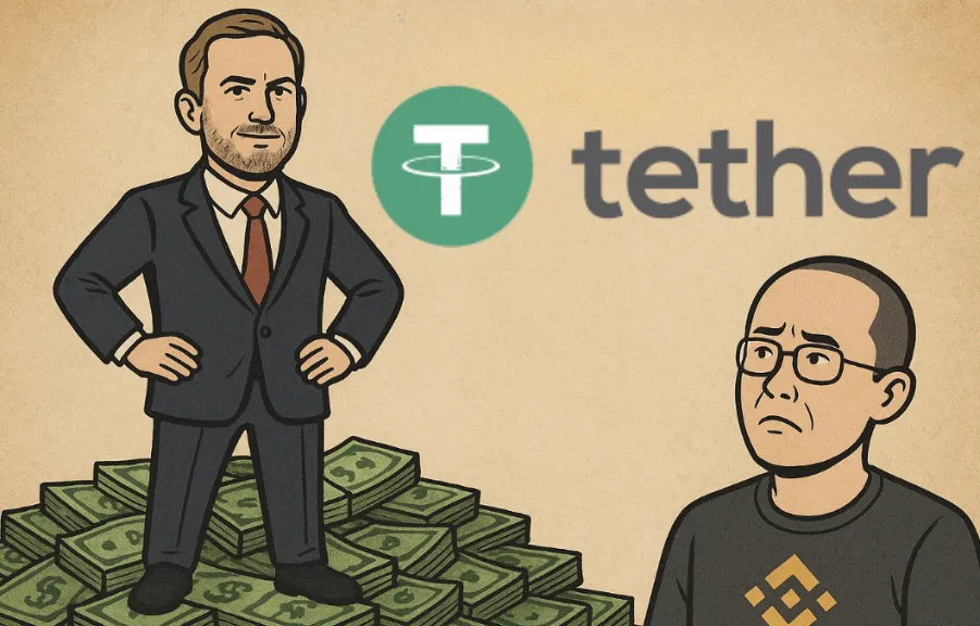 Tether 估值 5,000 億美元，執行長 Ardoino 身價將超越 CZ