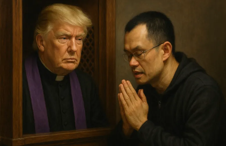 川普特赦全球最大加密貨幣交易所 Binance 創辦人趙長鵬，拜登政府的加密戰爭結束了