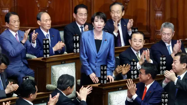 高市早苗當選日本首相