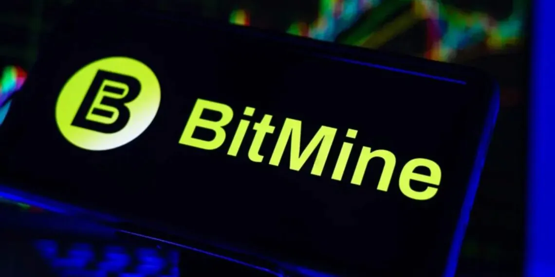 BitMine 加碼 8.2 萬枚以太幣、持倉突破 120 億美元，股價仍挫逾 8%