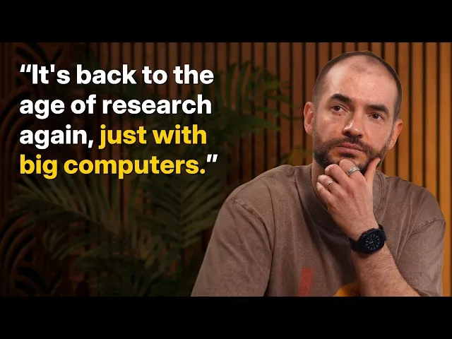 前 OpenAI 科學家：堆算力已到極限，AI 產業必須重返研究核心