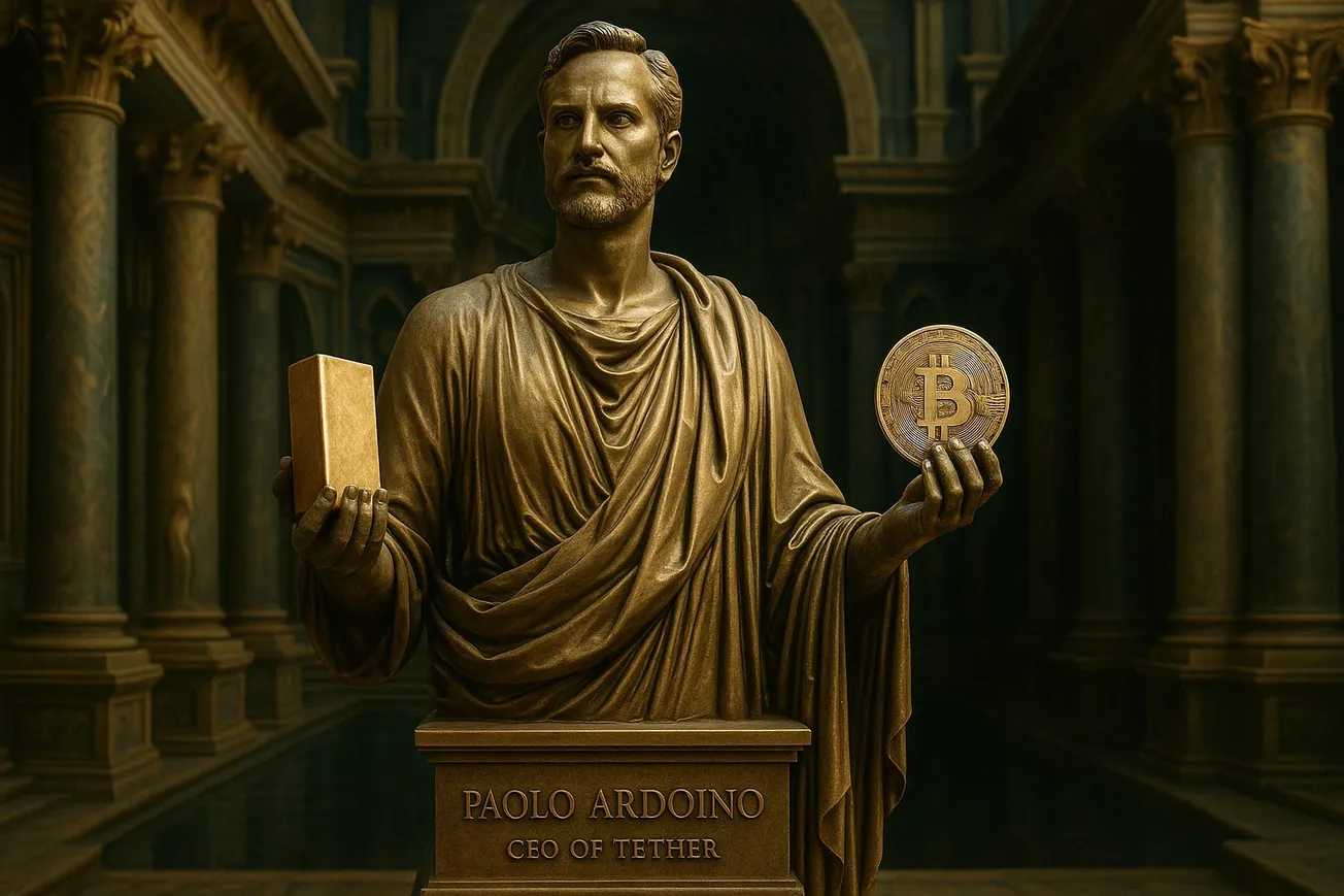 Tether 成全球最大獨立黃金持有者，目標打造「金本位」加密貨幣體系