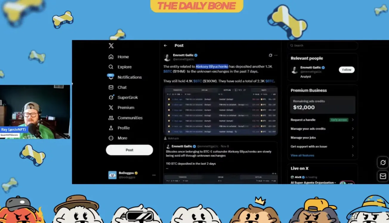 “Mt. Gox 駭客轉移 1.14 億美元比特幣，疑似流入俄羅斯當局，市場動盪加劇！”