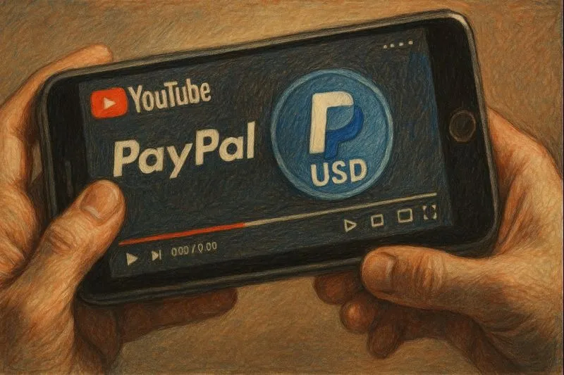 YouTube 攜手 PayPal 開放創作者以穩定幣收款，科技巨頭踏入加密支付時代